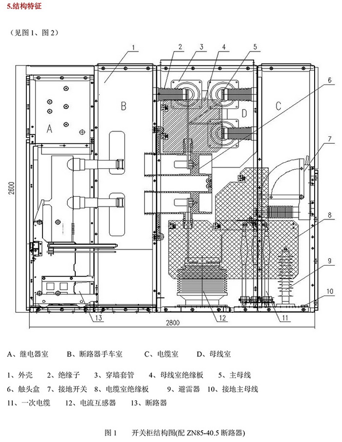 35KV高壓開關柜技術資料 400-128-7988